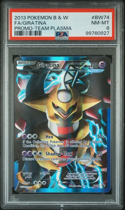 2013 #BW74 Full Art/Giratina PSA