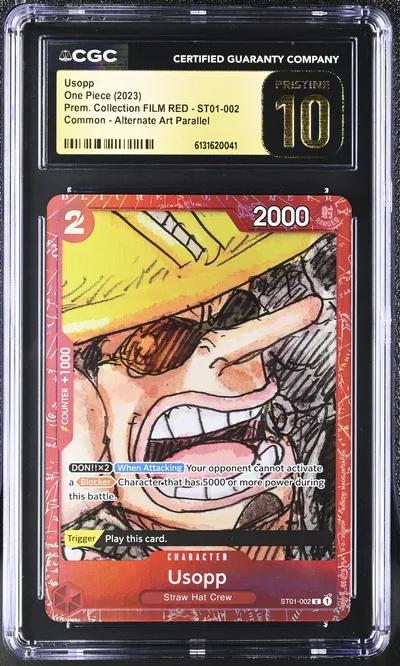 2023 #ST01-002 Usopp CGC 10 Pris