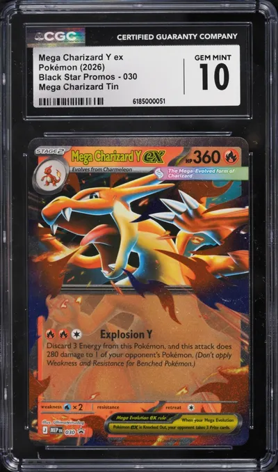 Mega Charizard Y EX CGC
