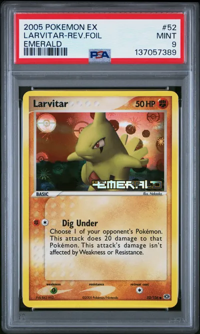Larvitar-Reverse Foil P
