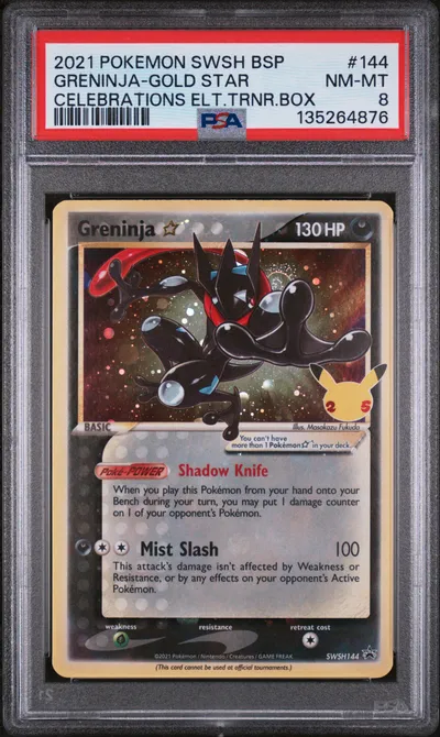 Greninja-Gold Star PSA