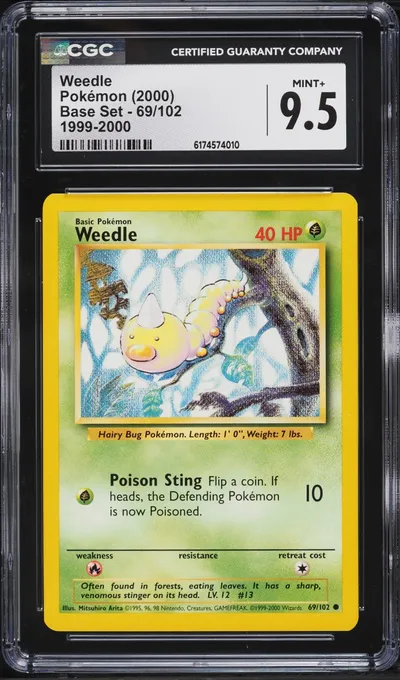 1999-2000 Pokemon Base Set Weedl