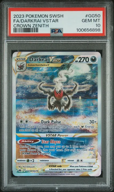 2023 #GG50 Full Art/Darkrai Vsta