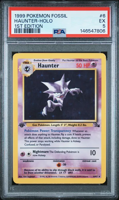 Haunter-Holo 1st Edition