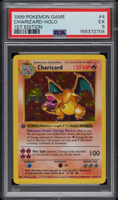 Charizard-Holo 1st Editi