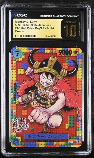 2025 #P-110 Monkey D. Luffy CGC