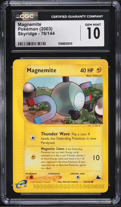 2003 Pokemon Skyridge Magnemite